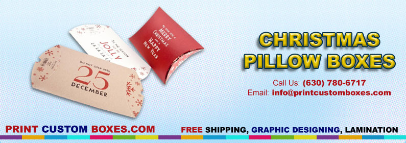 christmas pillow boxes
