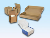 cardboard boxes