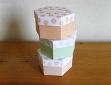 hexagonal gift boxes